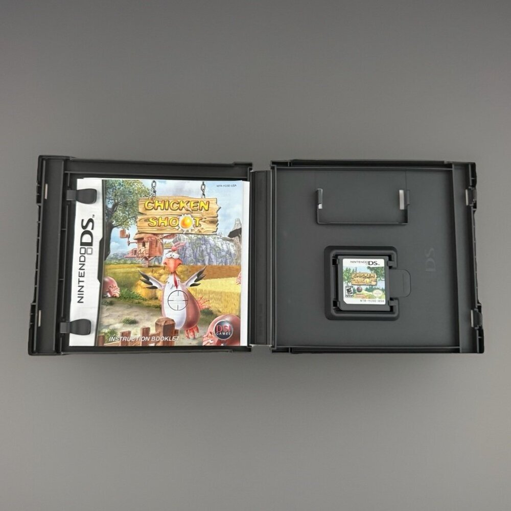 Chicken Shoot Nintendo DS Game Complete In Box CIB Authentic Working Tested - Picture 8 of 11